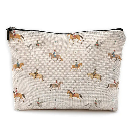 Equestrian Makeup Bag (English)