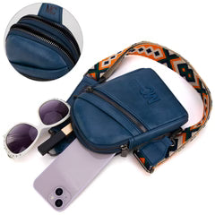 Milan Chiva Sling Bag/Crossbody/Chest Bag - Jean