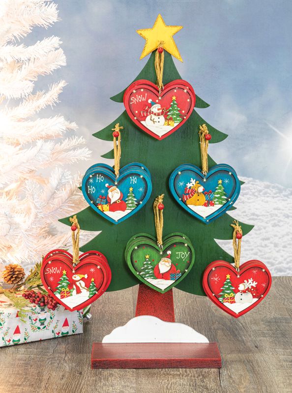 Holiday Heart Ornament