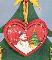 Holiday Heart Ornament