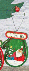 Snow Mitten Ornament