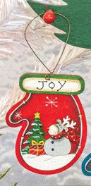 Snow Mitten Ornament
