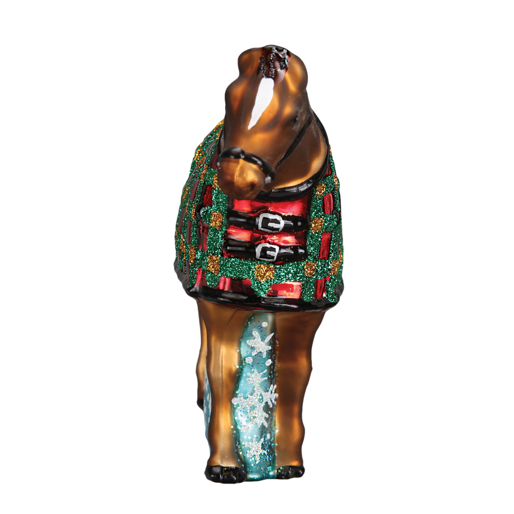 Snowflake Horse Ornament