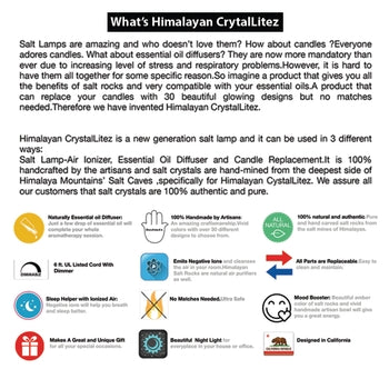 Himalayan Salt Lamp/Essential Oil Diffuser