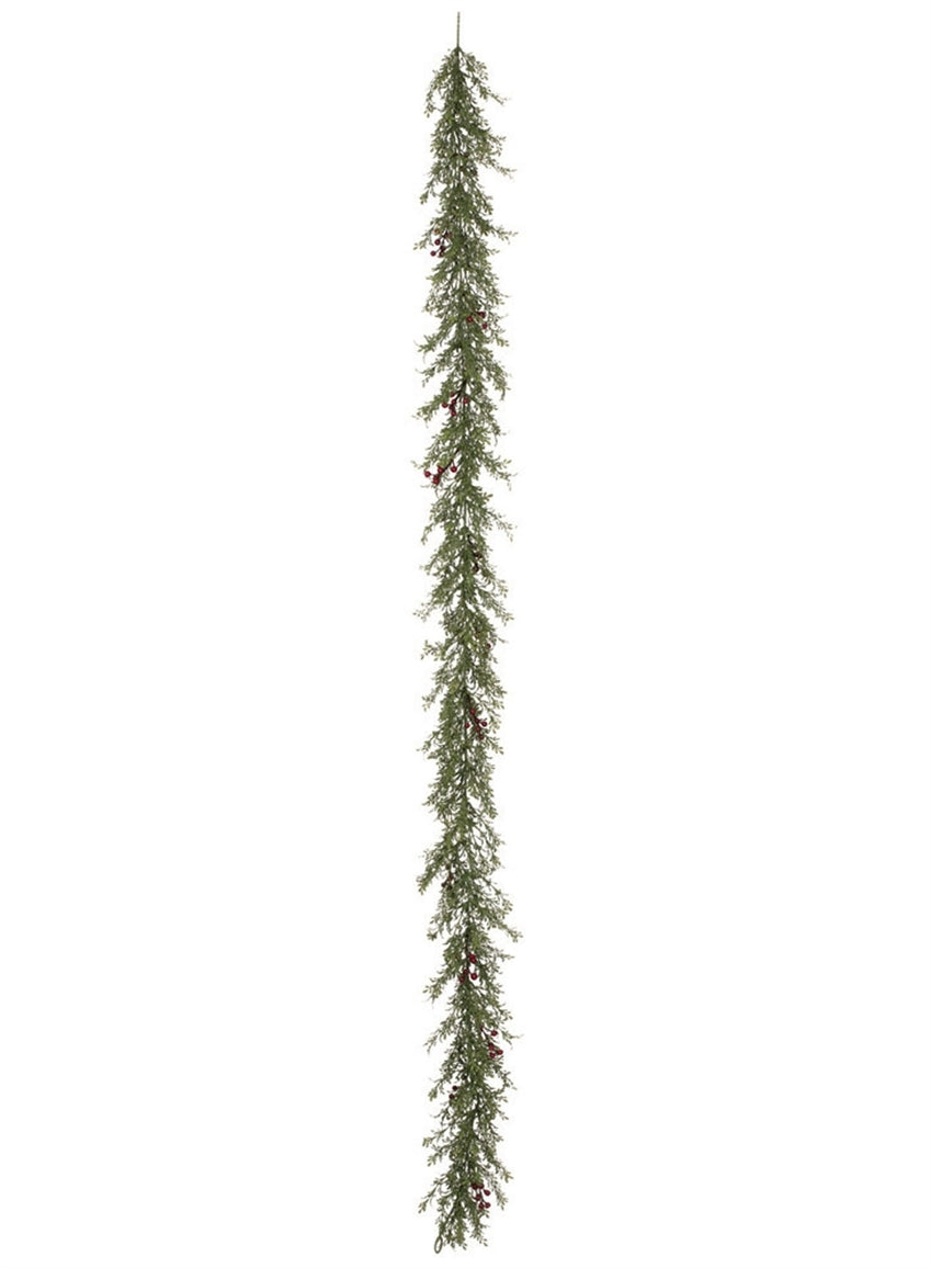 Mini Leaf With Berries Garland