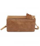 Multi-compartment Wristlet Crossbody Bag