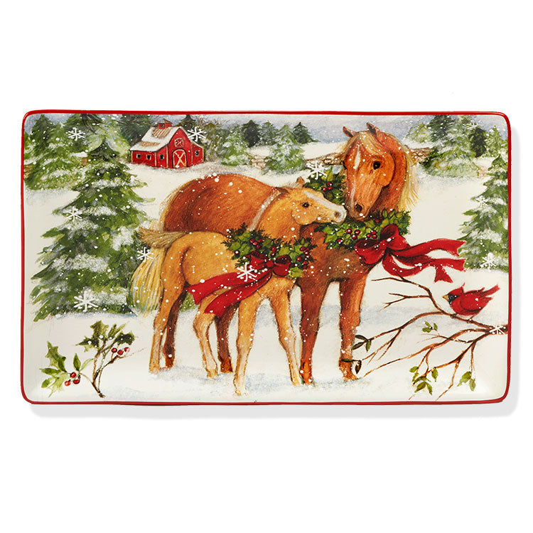 Rectangular Holiday Server