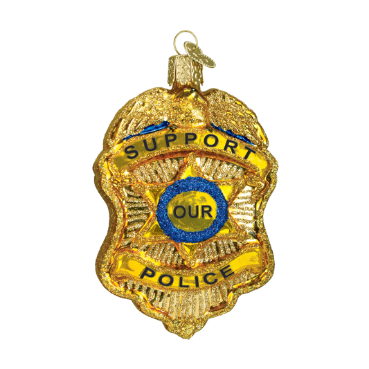 Police Badge Ornament