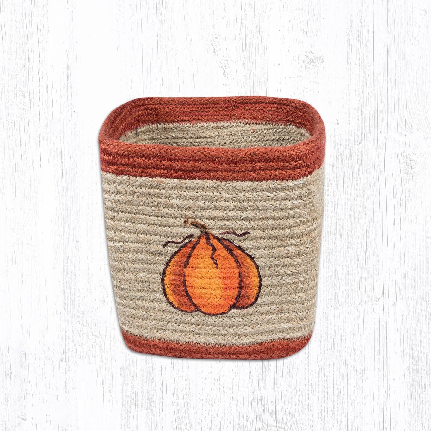 Harvest Pumpkin Square Basket
