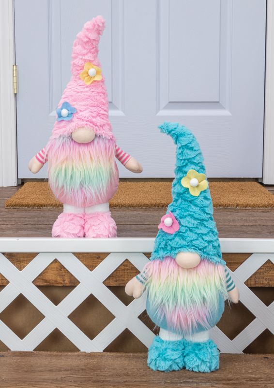 Spring Rainbow Gnomes