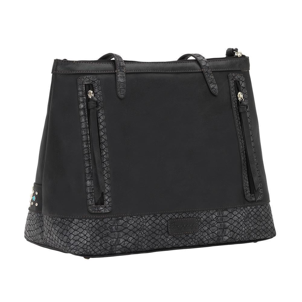 Bandana Guns And Roses Zip Top Tote