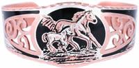 Filagree Horse and Foal Bracelet