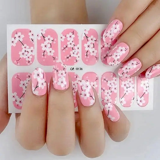 Nail Wraps - Pink Spring