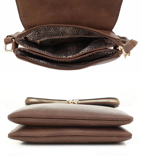 Concealed Carry Lock and Key Crossbody Bag