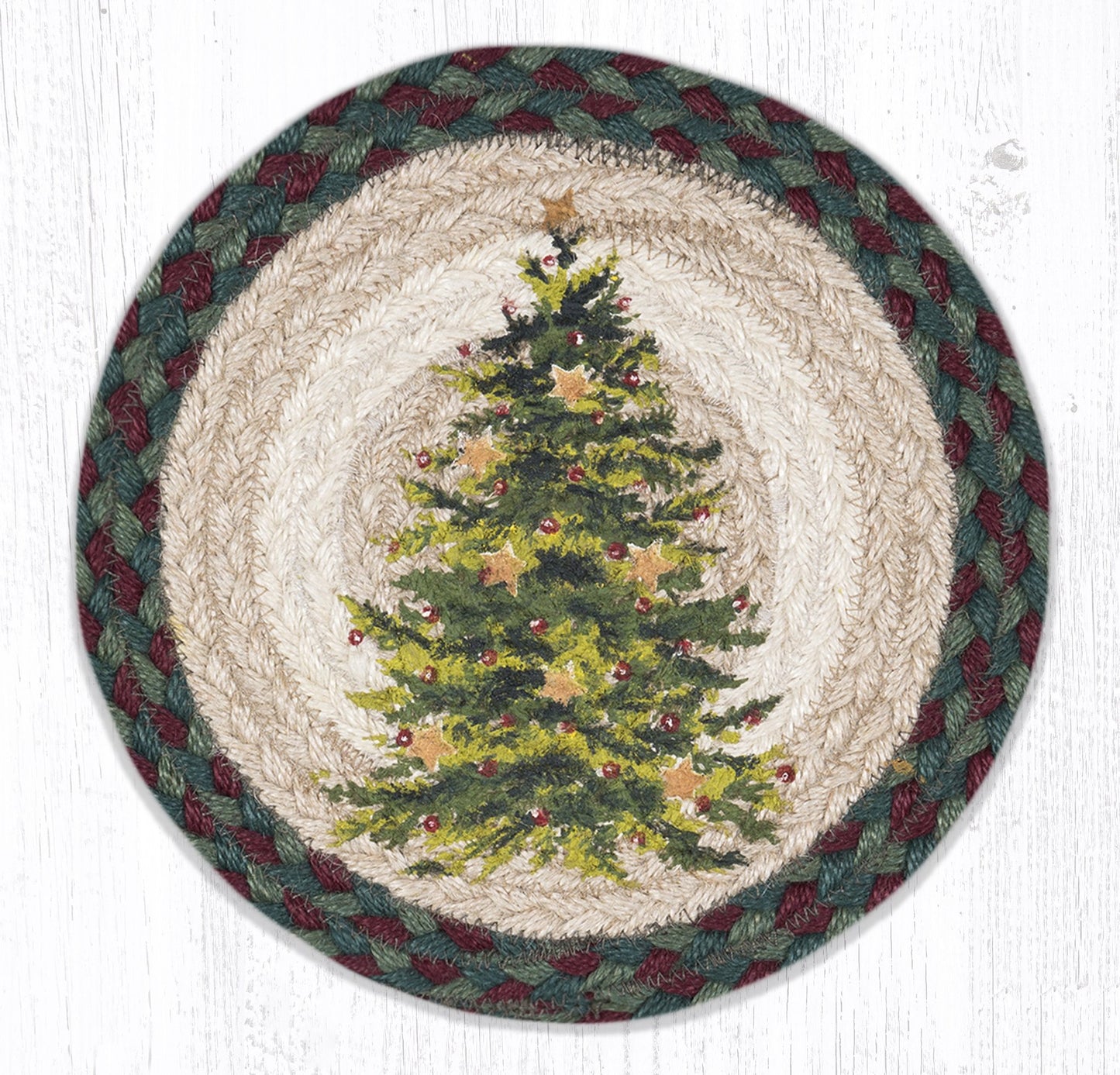 Christmas Joy Tree Round Swatch