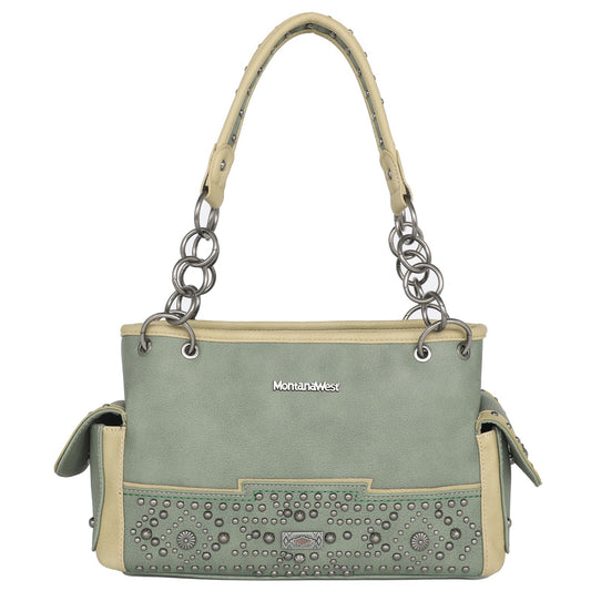 Montana West Concho Collection Concealed Carry Satchel