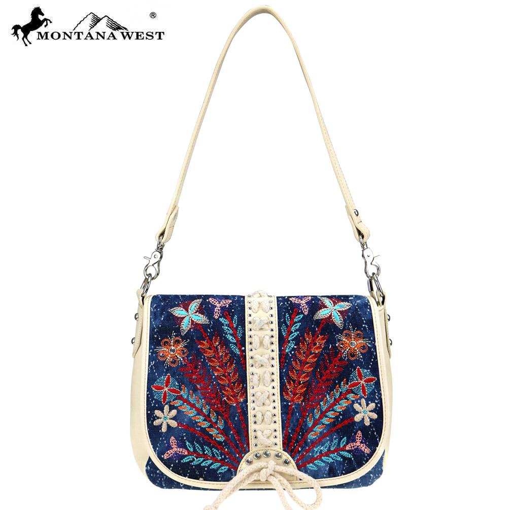 Montana West Concho Collection Hobo/Crossbody