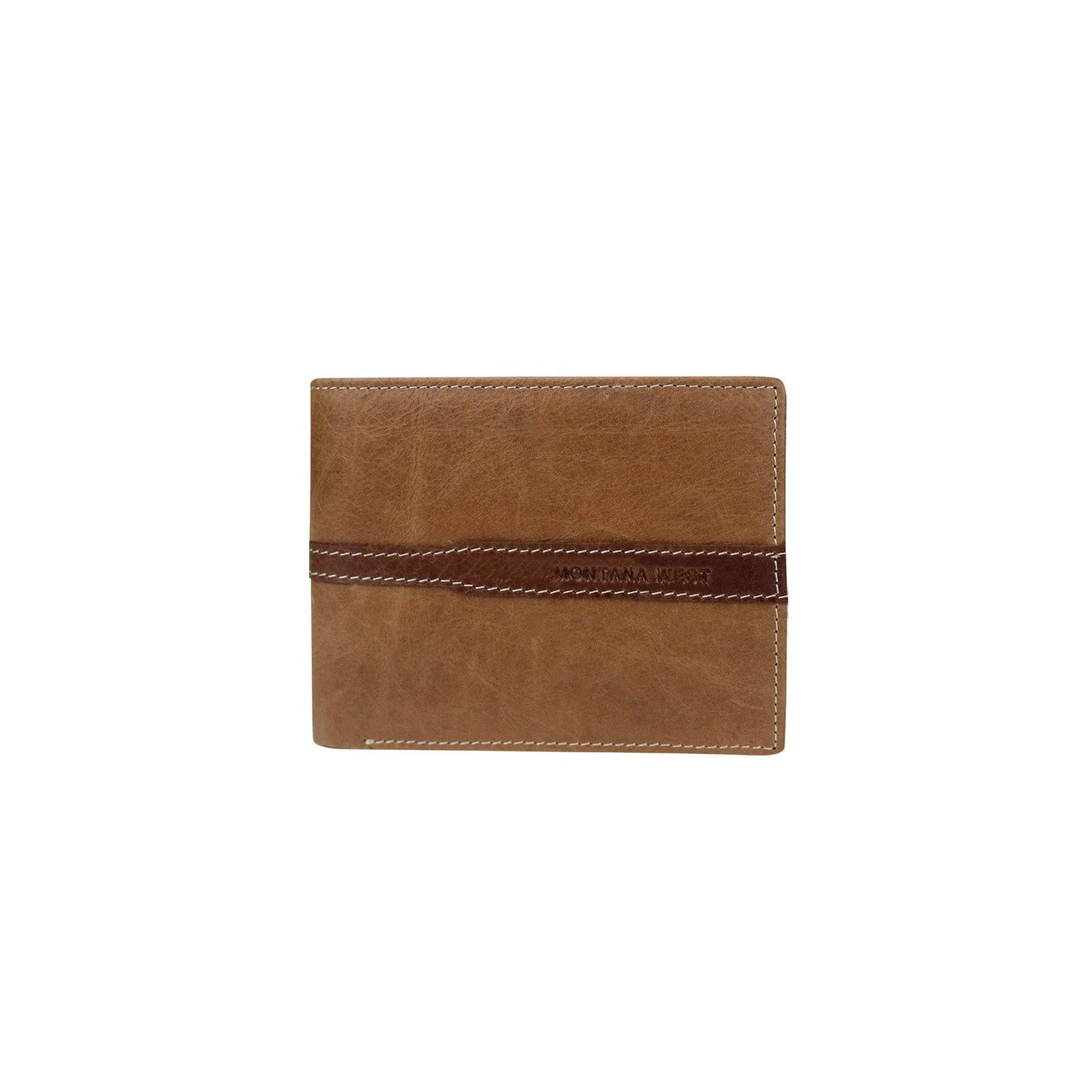 Genuine Leather Men's Wallet - Brown/Coffee