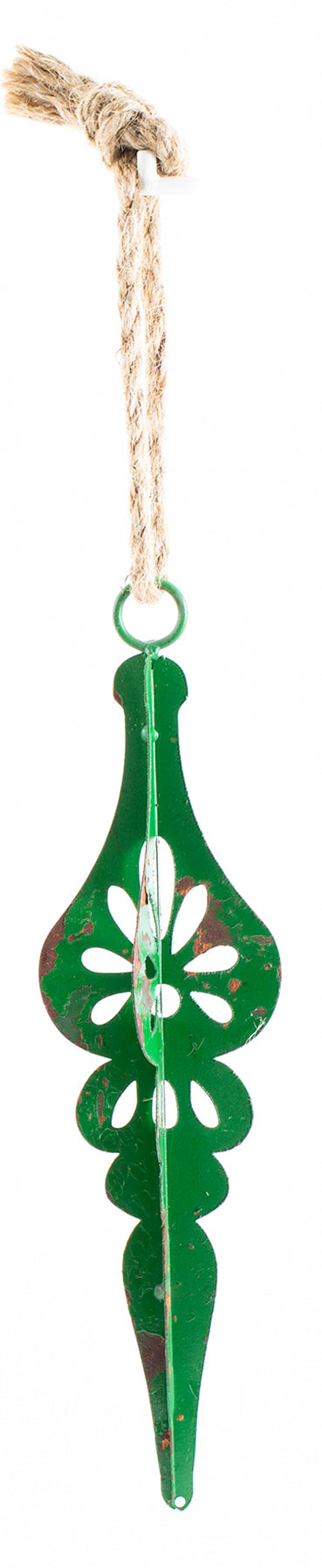 Metal Icicle Ornament