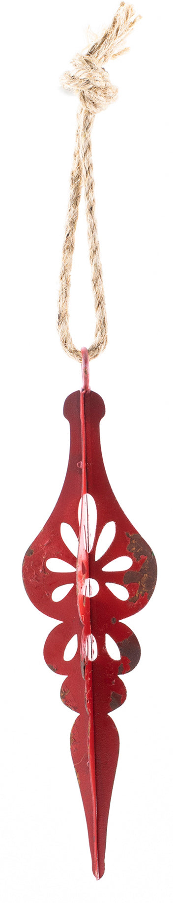 Metal Icicle Ornament