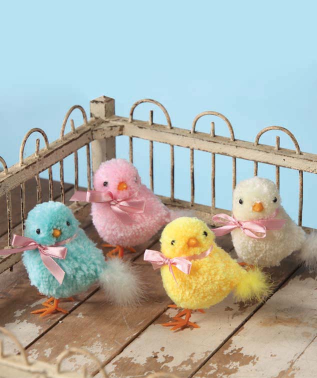 Pastel Yarn Chick