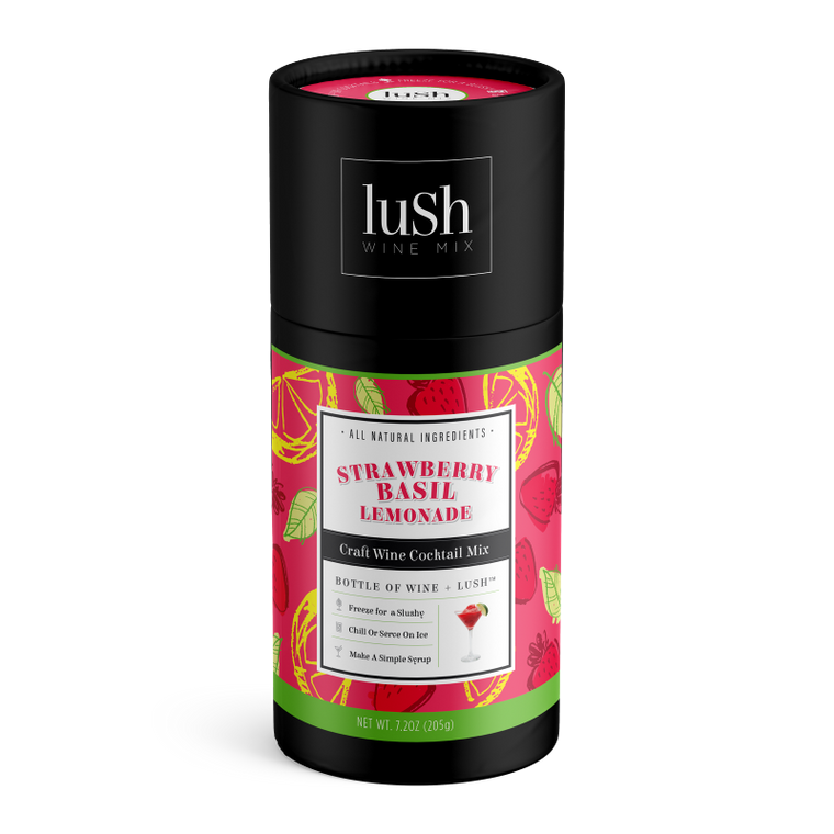 Strawberry Basil Lemonade Wine Mix