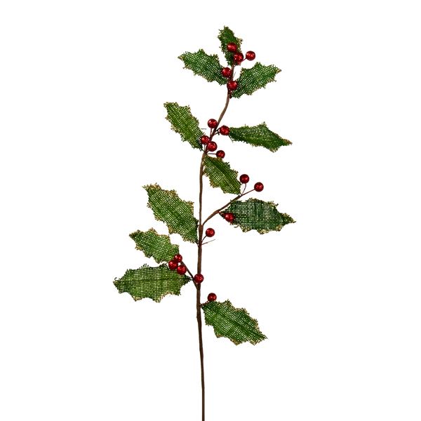 Burlap Holly Pick