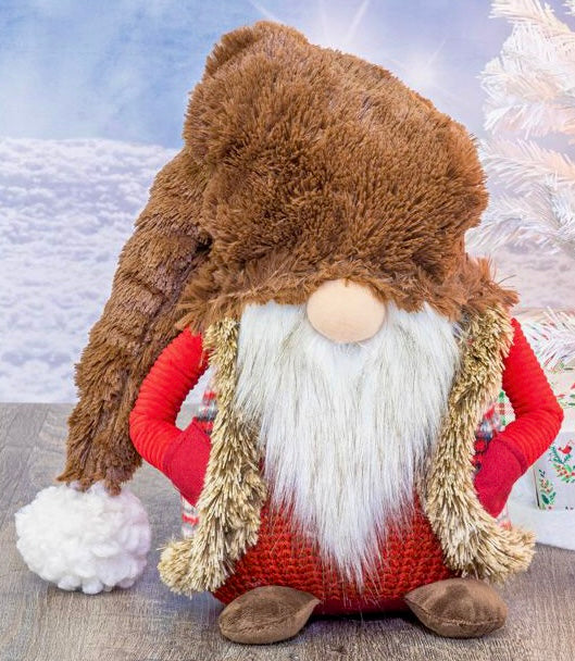 Chocolate Hat Santa Gnome
