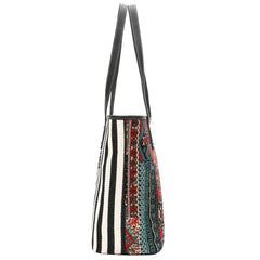 Montana West Western Canvas Tote Bag