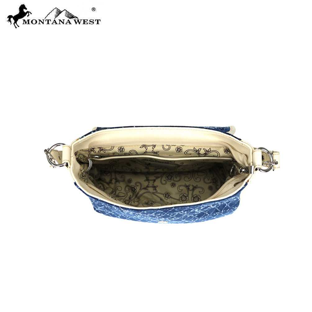 Montana West Concho Collection Hobo/Crossbody