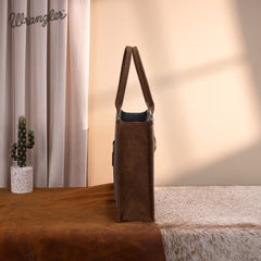 Wrangler Buckle Concealed Carry Large Tote - Jean