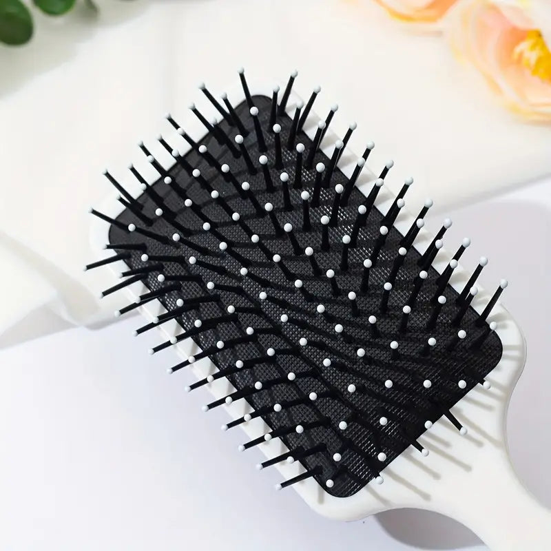 Hair Brush - Western Design - Cactus Flower