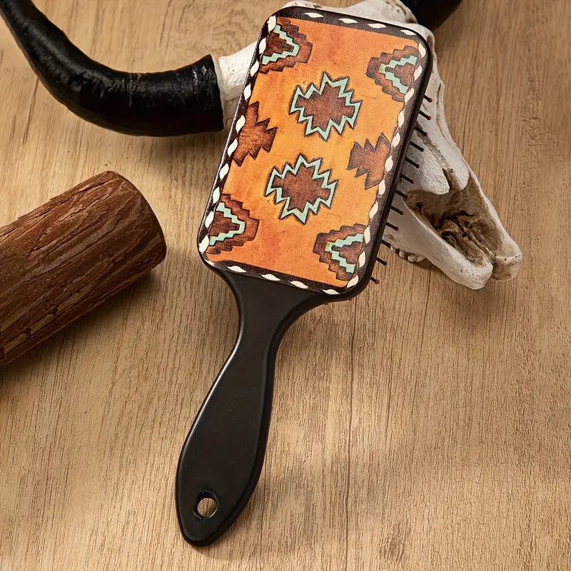 Hair Brush - Western Design