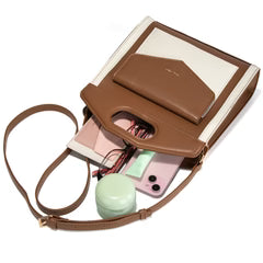 Milan Chiva Top Handle Carry Tote/Crossbody