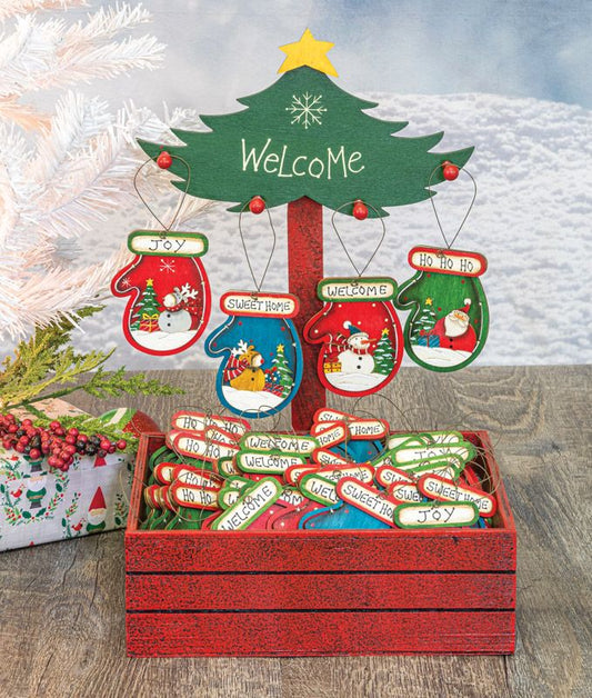 Snow Mitten Ornament