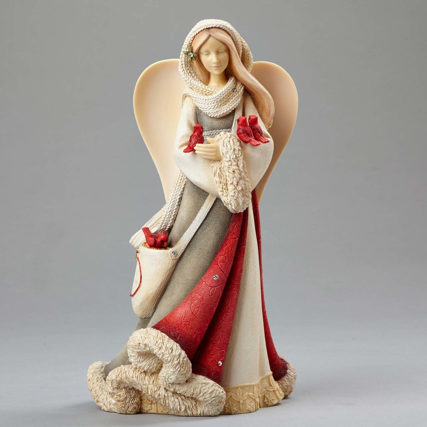 Angel with Cardinals