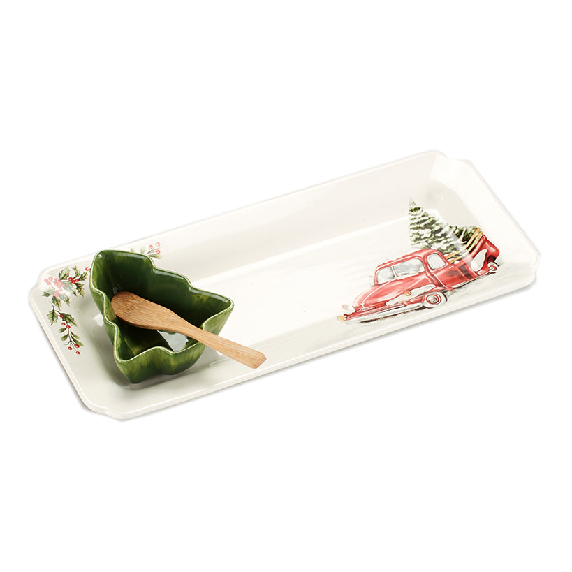 Holiday Serving Tray
