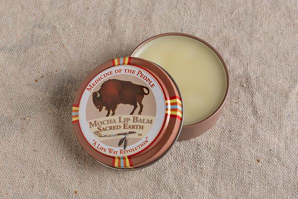 Mocha Lip Balm "Sacred Earth"  - Tin