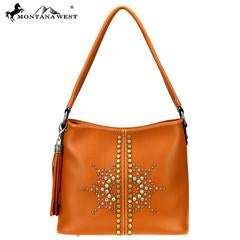 Montana West Aztec Collection Hobo - Brown