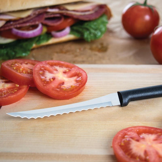 Tomato Slicer -Black Resin Handle