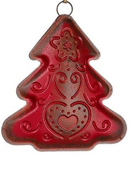 Antiqued Metal Ornament