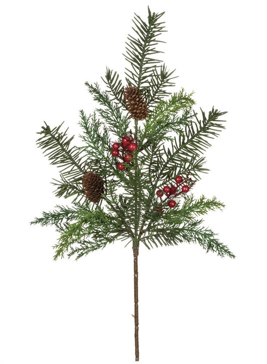 Fir Pine Cone Berry Pick